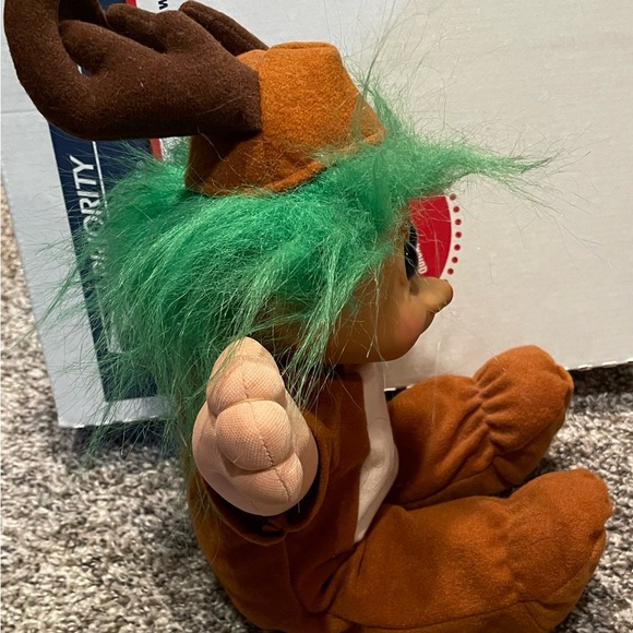 Russ Vintage Troll Kidz Rudy- 90s Christmas Troll Collectible. - Picture 4 of 7